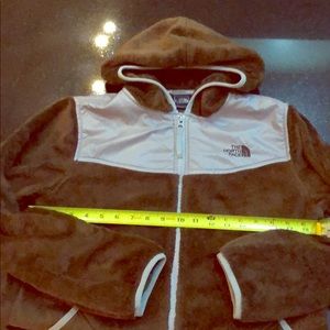 The North Face brown fleece